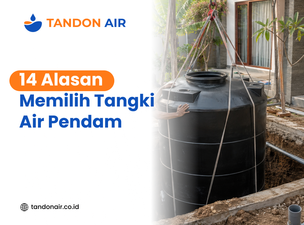14 Alasan Memilih Tangki Air Pendam