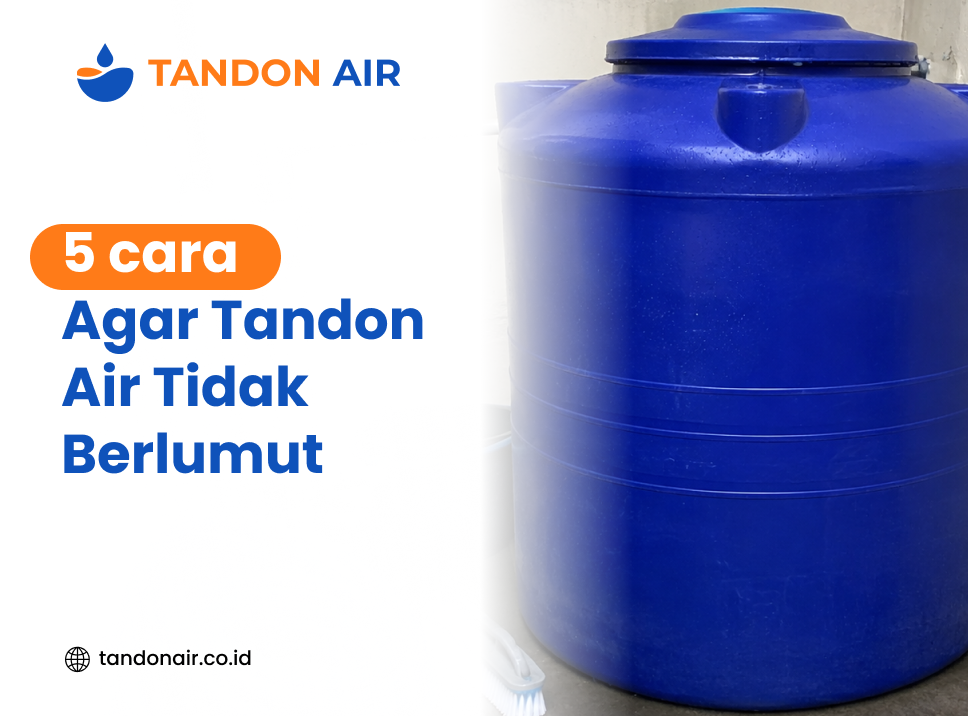 5 Cara Agar Tandon Air Tidak Berlumut