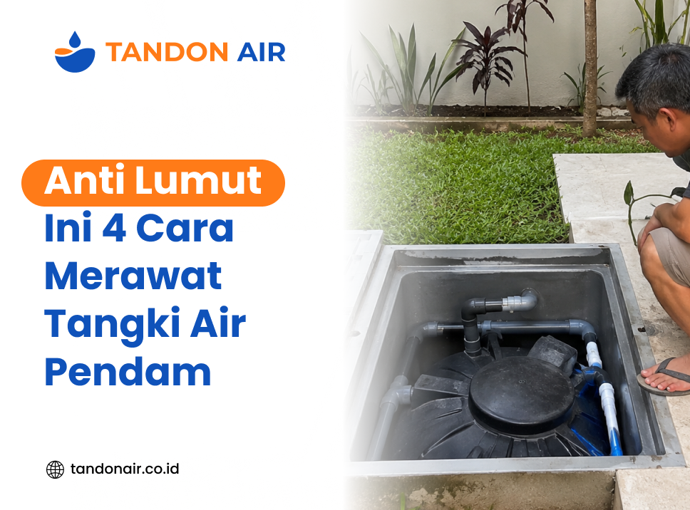 Anti Lumut, Ini 4 Cara Merawat Tangki Air Pendam