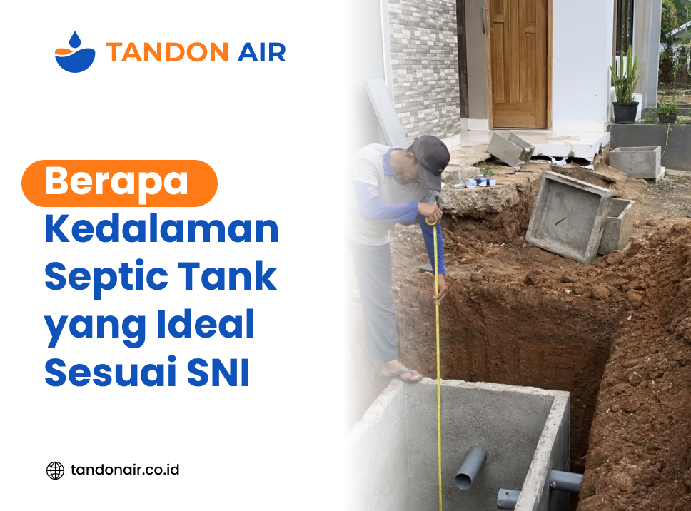 Berapa Kedalaman Septic Tank yang Ideal Sesuai SNI