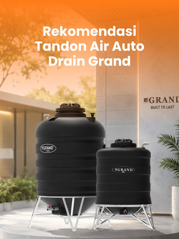 Rekomendasi Tangki Air Auto Drain Grand
