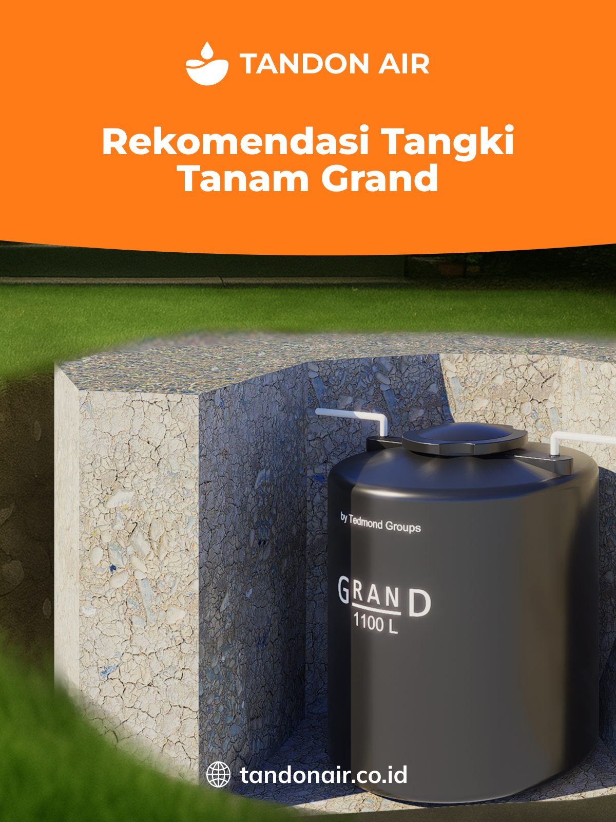 Rekomendasi Tangki Tanam Grand