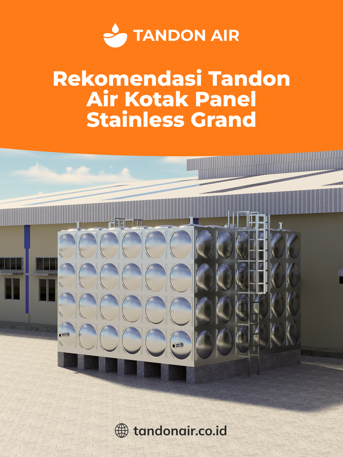 Rekomendasi Tandon Air Kotak Panel Stainless Grand