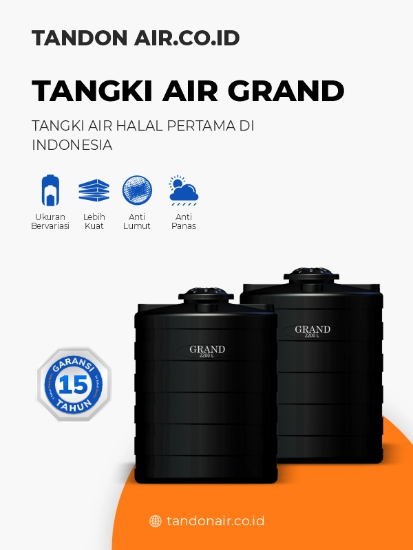 Alternatif Pilihan Tandon Blow Moulding Tandon Air Merk Grand