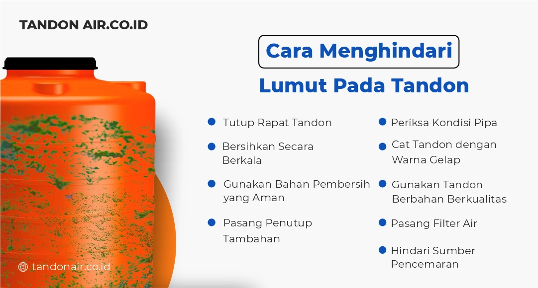 Cara Menghindari Lumut Pada Tandon