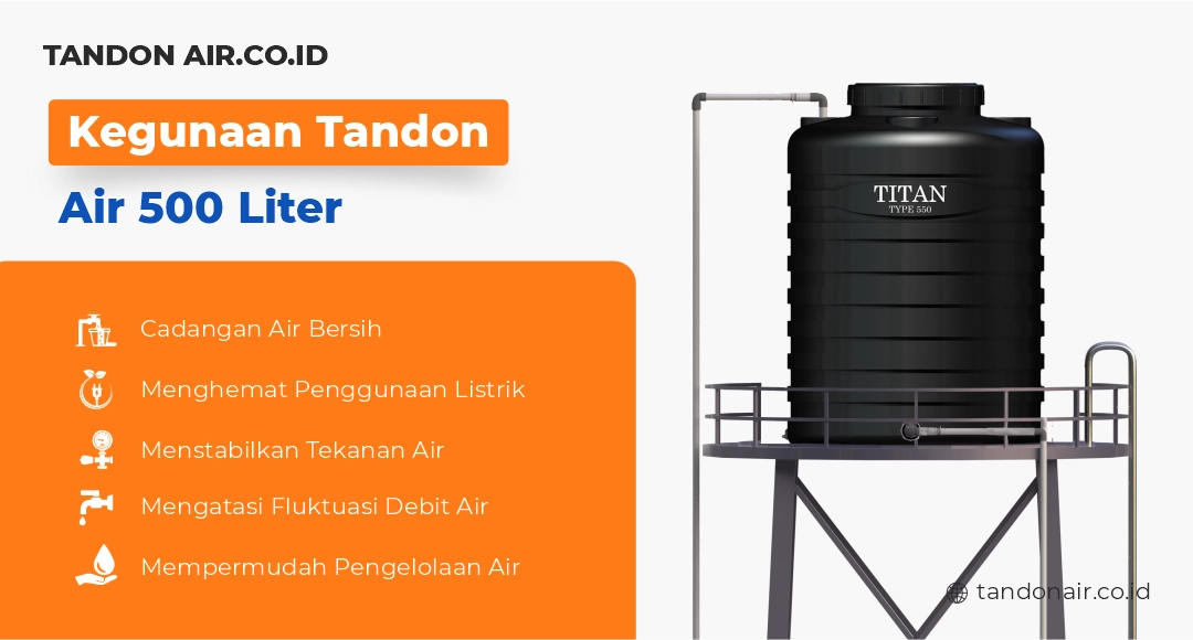 Kegunaan Tandon Air 500 Liter