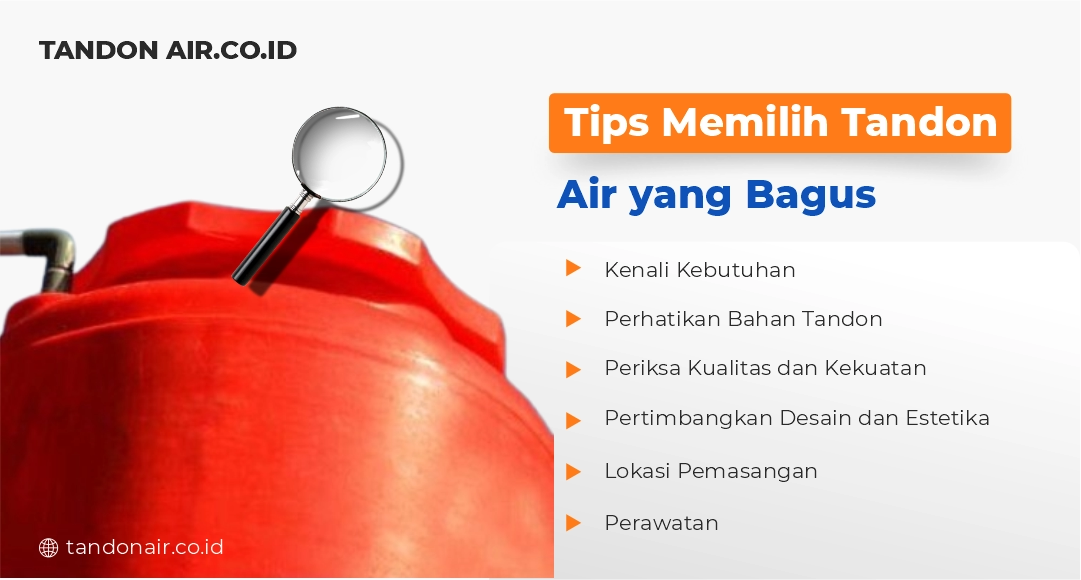 Tips Memilih Tandon Air 10000 Liter