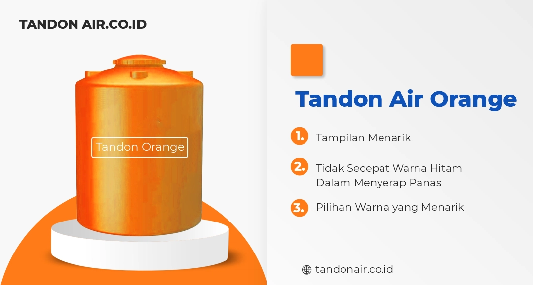 Kelebihan Tandon Air Orange