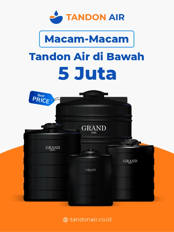Macam-Macam Tandon Air