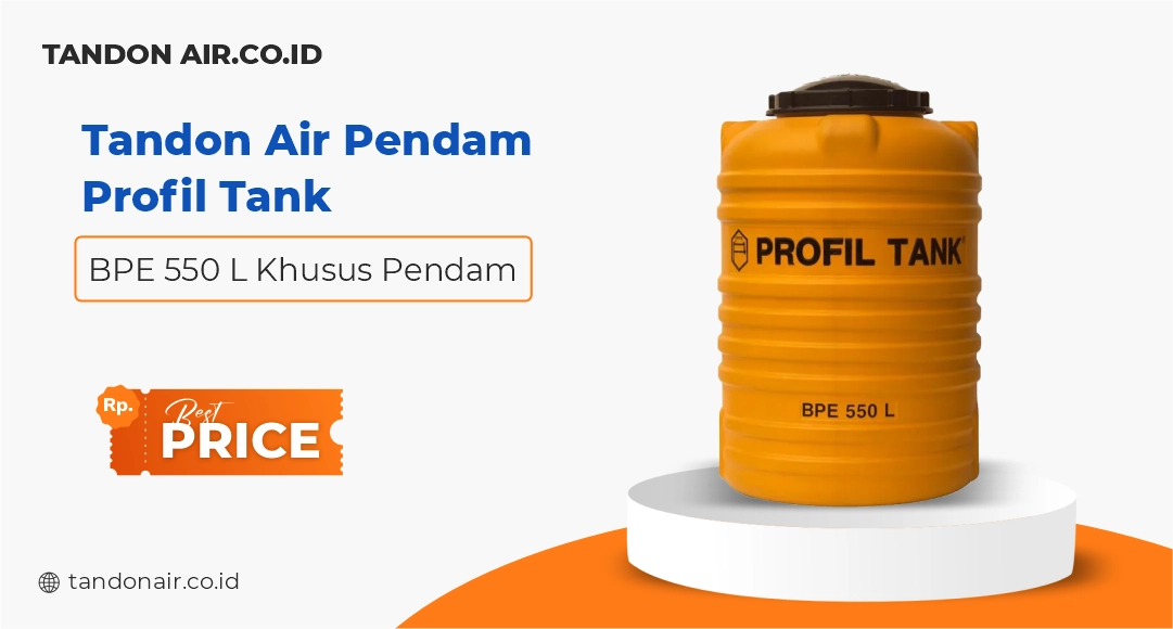 Tandon Air Pendam Profil Tank