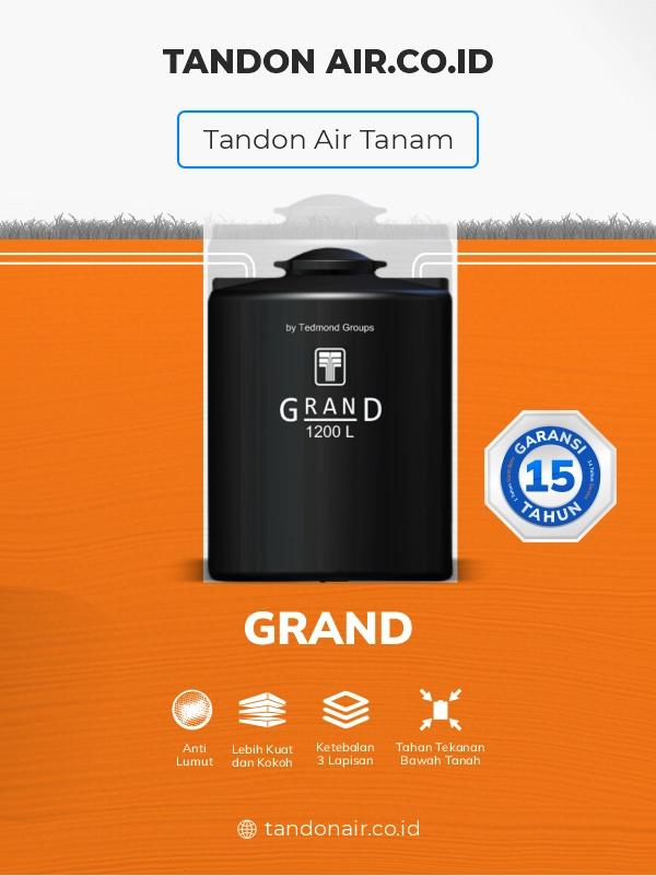 Tandon Air Tanam Merk Grand
