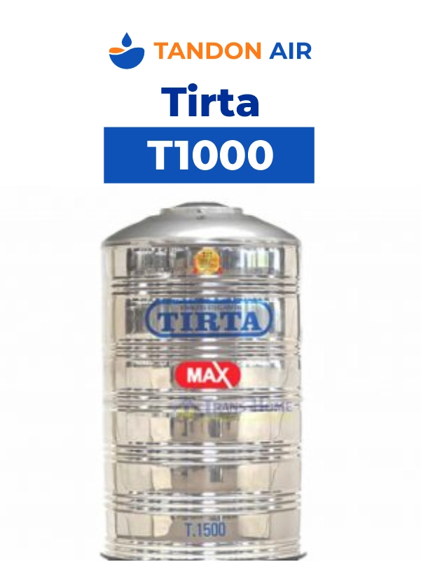 6. Tempat Penampungan Stainless Tirta T-1500 TK