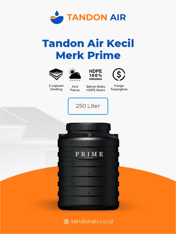 Tandon Air Kecil Merk Prime