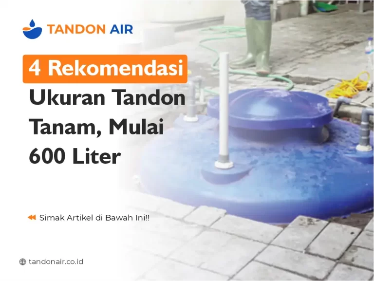 4 Rekomendasi Ukuran Tandon Tanam, Mulai 600 Liter