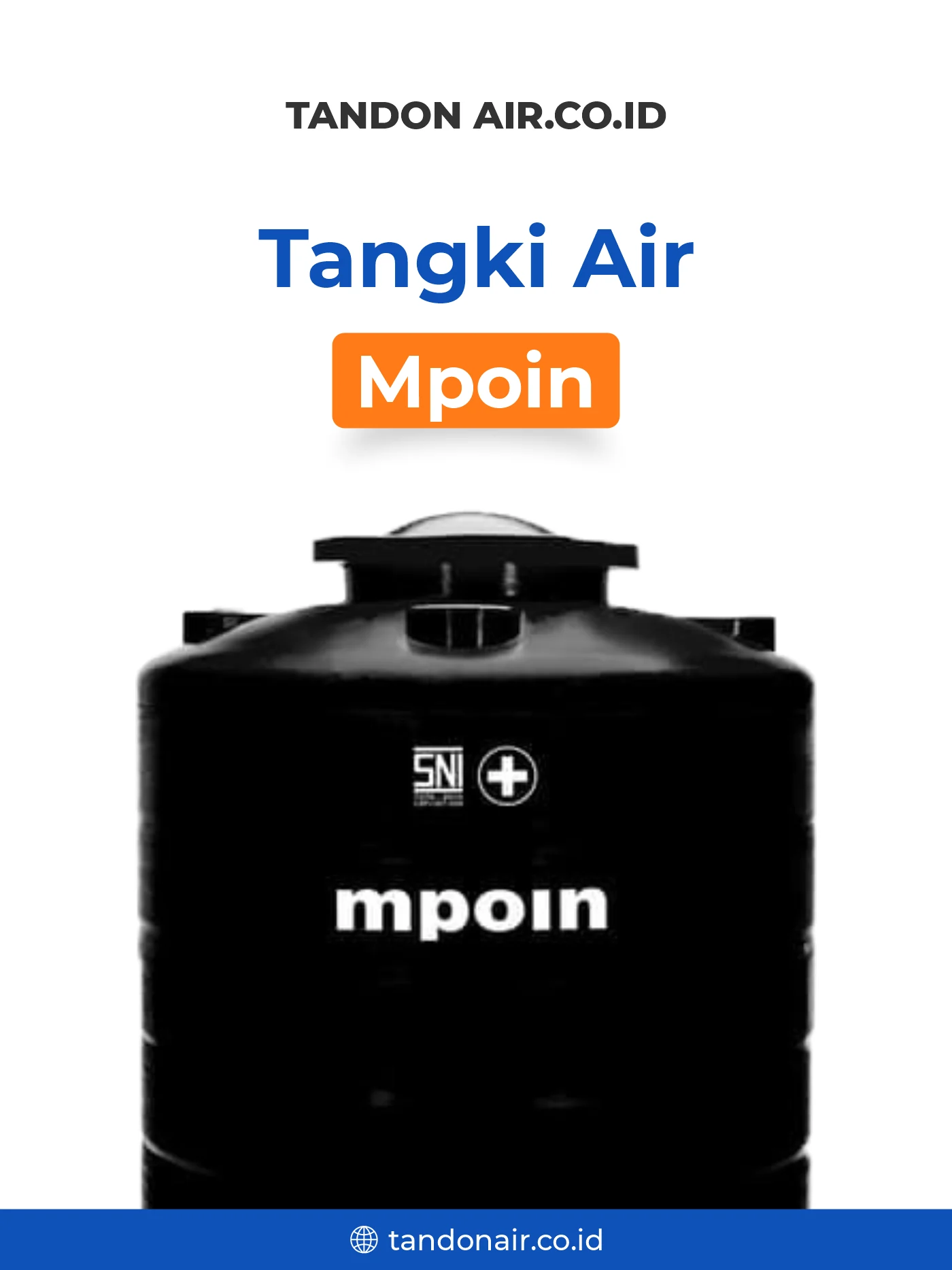4. Tandon Air Merk Mpoin