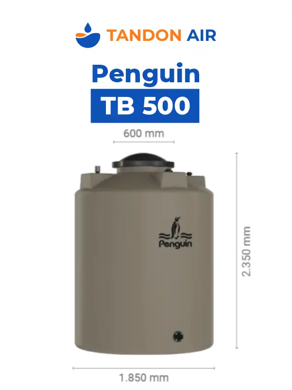7. Tandon Air Merk Penguin TB 500