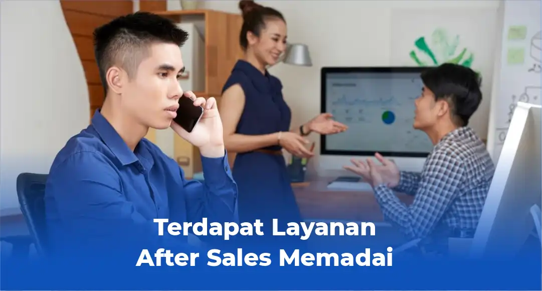 8. Terdapat Layanan After Sales Memadai