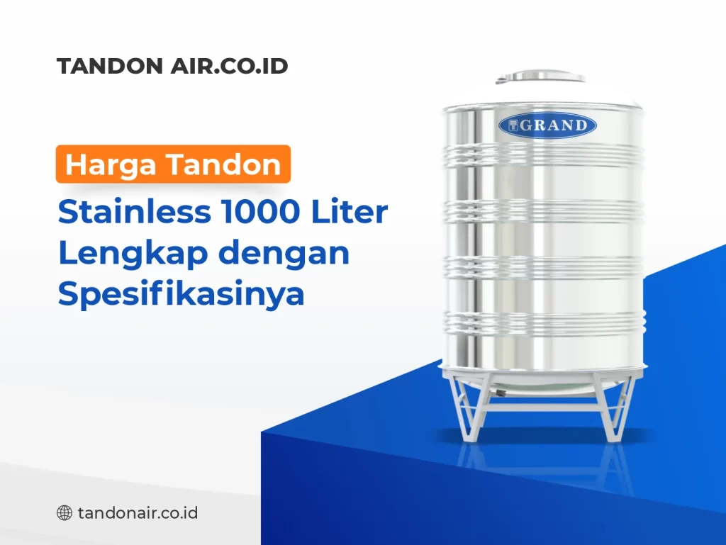 Harga Tandon Stainless 1000