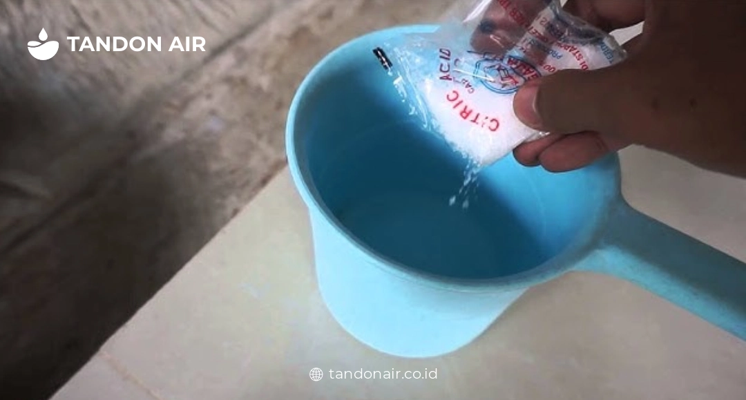 Langkah-Langkah Membersihkan Tandon Air dengan Sitrun 
