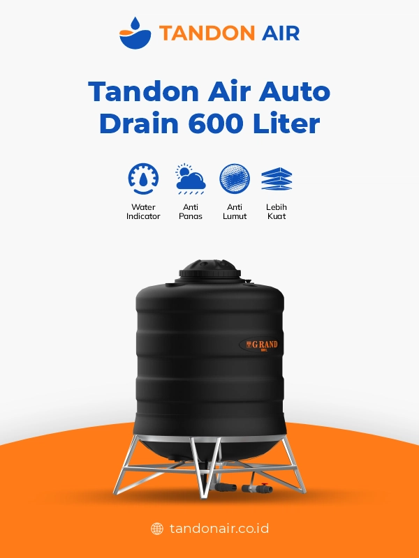 1. Tandon Air Auto Drain 600 Liter