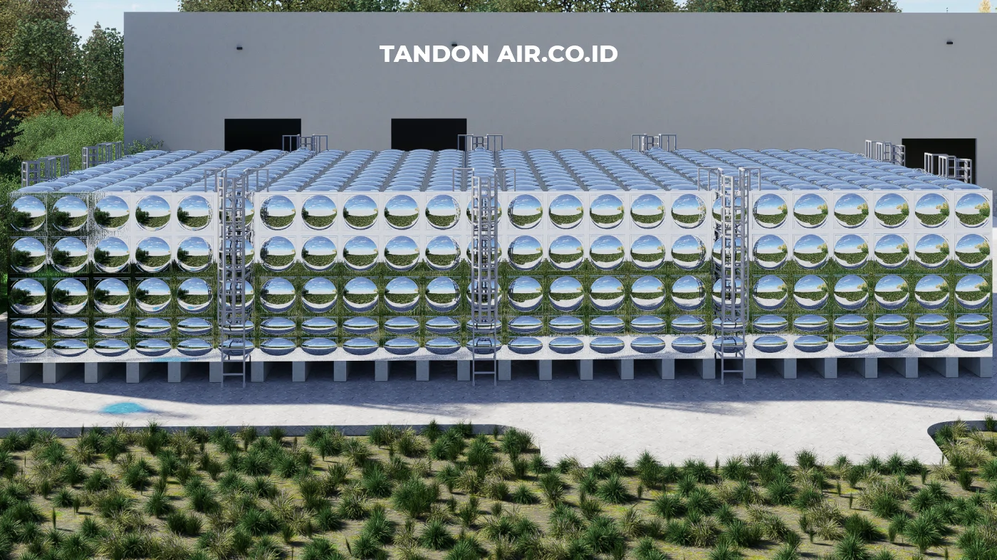 Penggunaan Tandon Air Panel pada Umumnya