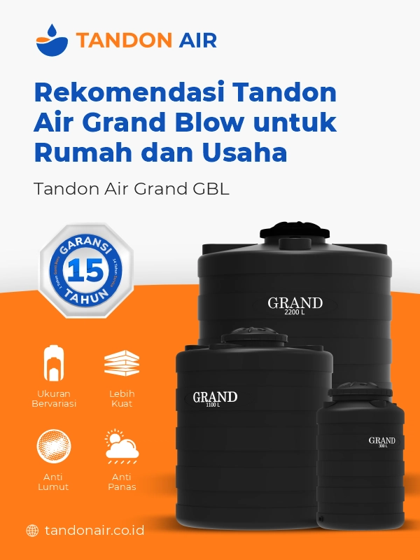 Rekomendasi Tandon Air Grand Blow