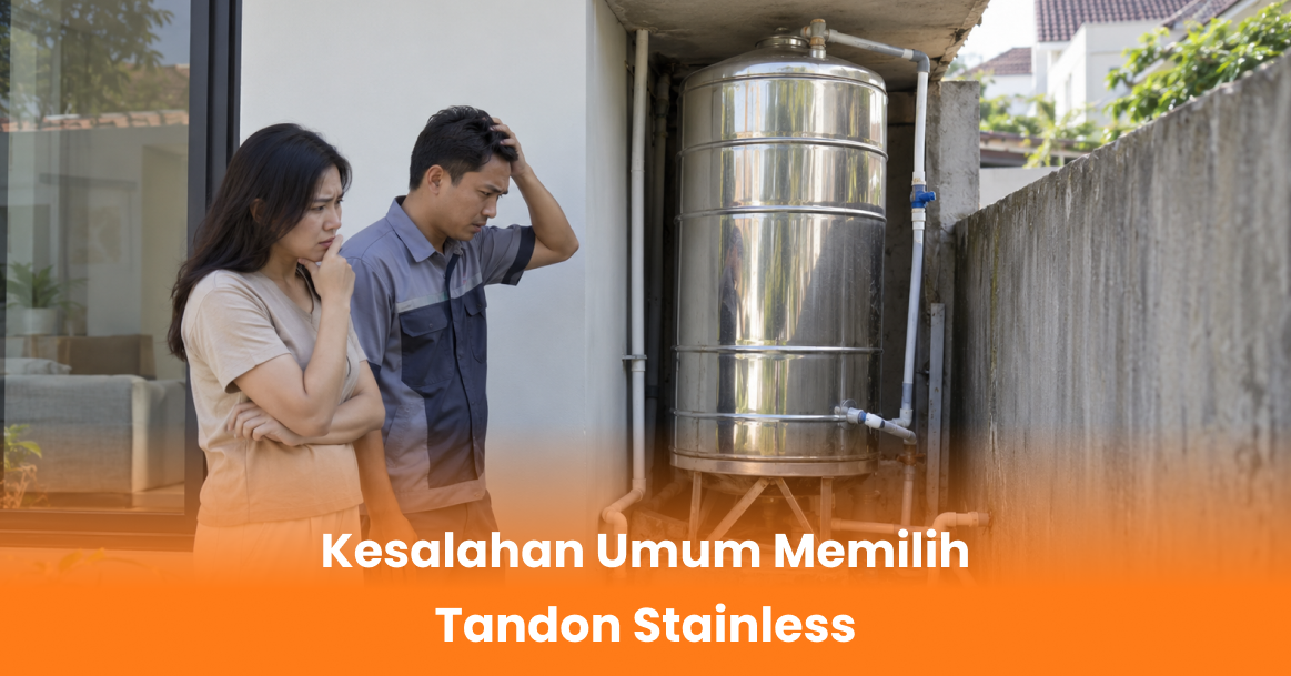 Kesalahan Umum Memilih Tandon Stainless