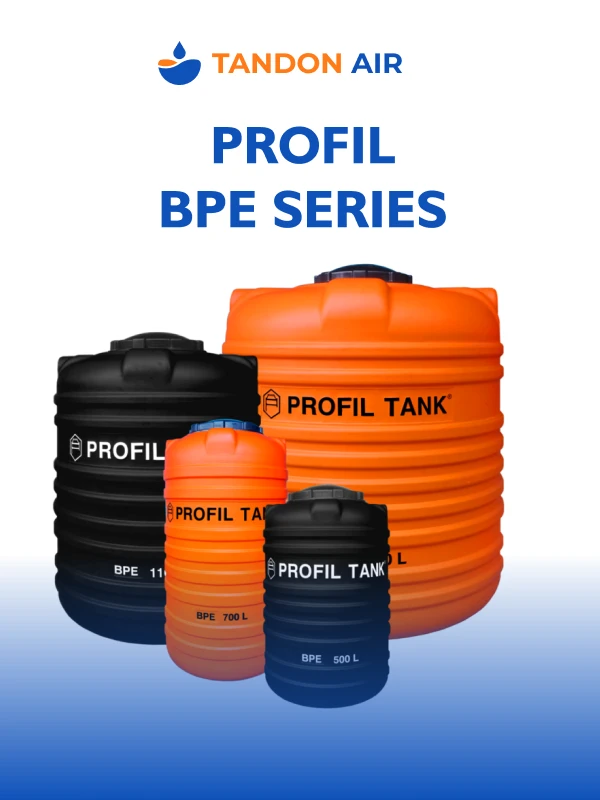 4. Tandon Air Blow Moulding Profil Tank BPE Series