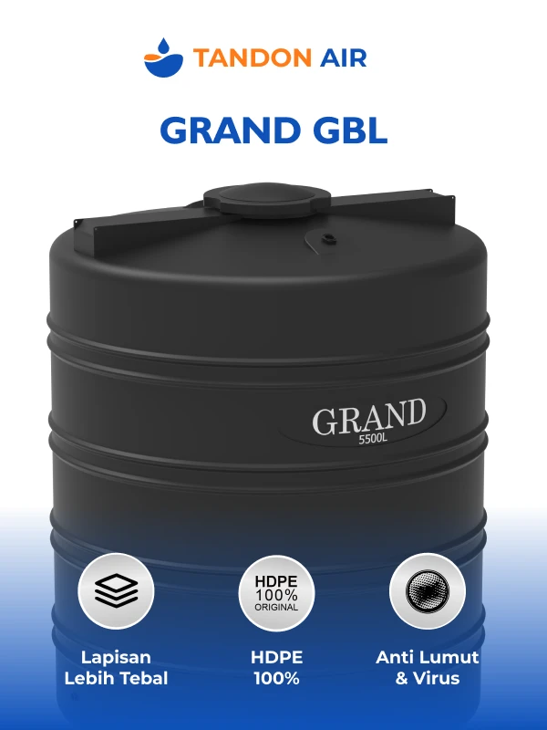 Daya Tahan Tandon HDPE Grand GBL