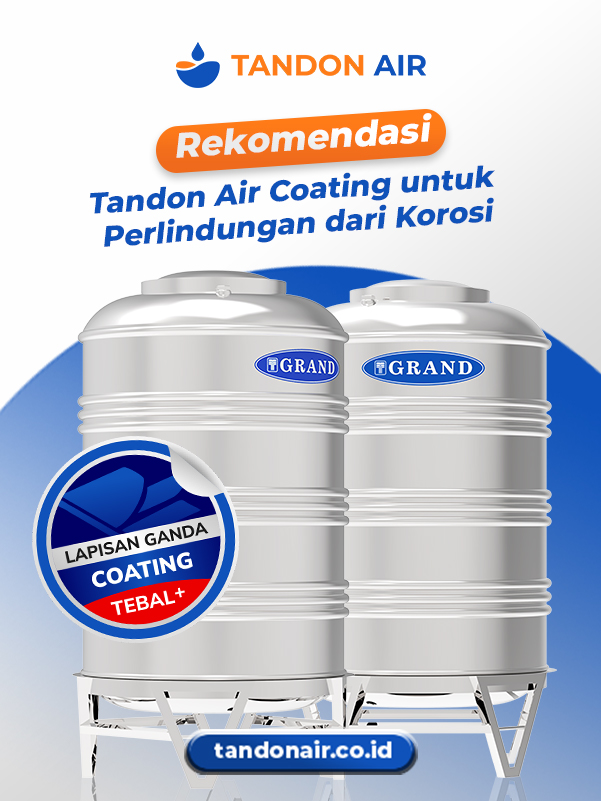 Rekomendasi Tandon Air Coating untuk Perlindungan dari Korosi