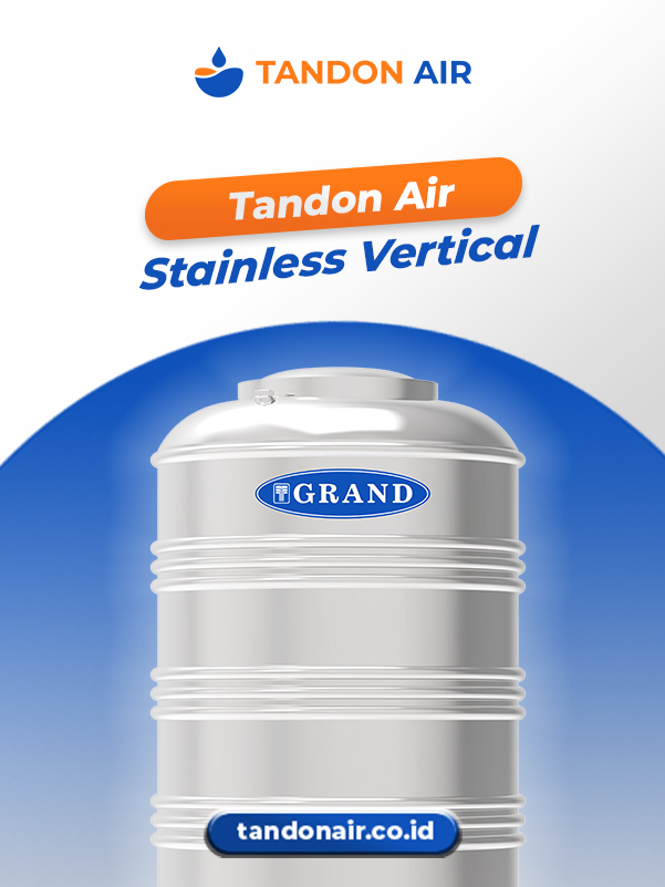 Tandon Air Stainless Vertikal Grand 550 Liter