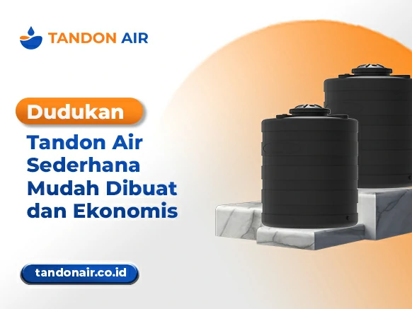 Dudukan Tandon Air Sederhana Mudah Dibuat dan Ekonomis