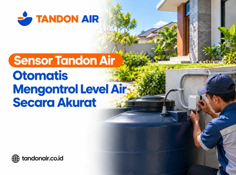 Sensor Tandon Air Otomatis Mengontrol Level Air Secara Akurat