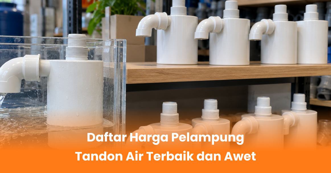 Daftar Harga Pelampung Tandon Air Terbaik dan Awet