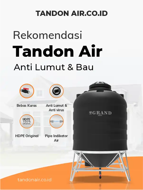 Rekomendasi Tandon Air Anti Lumut dan Bau