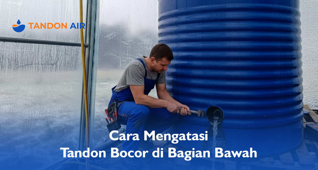 Cara Mengatasi Tandon Bocor di Bagian Bawah