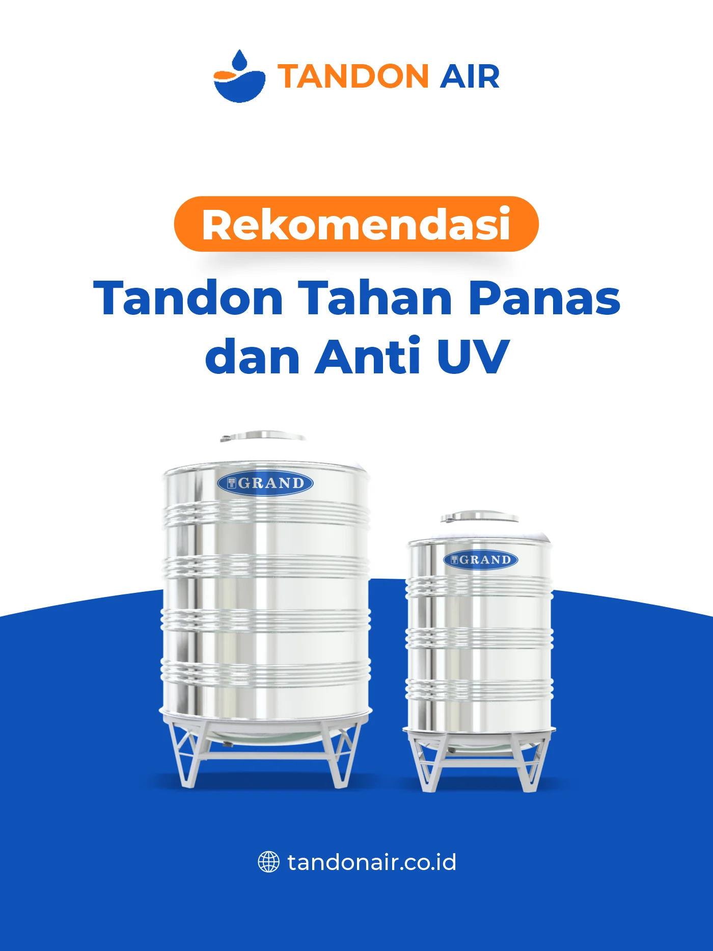 Rekomendasi Tandon Tahan Panas dan Anti UV