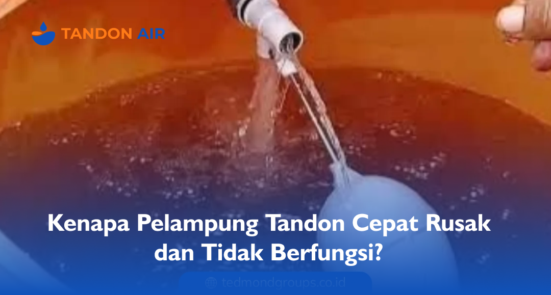 Kenapa Pelampung Tandon Cepat Rusak & Tidak Berfungsi