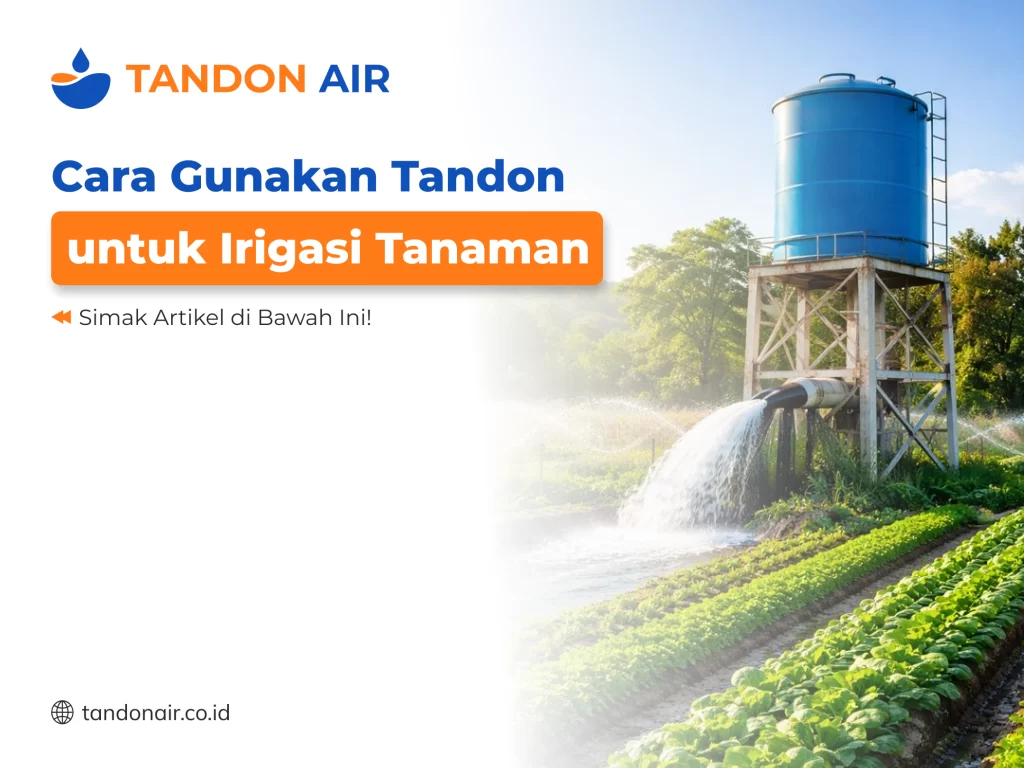 Cara Gunakan Tandon untuk Irigasi Tanaman