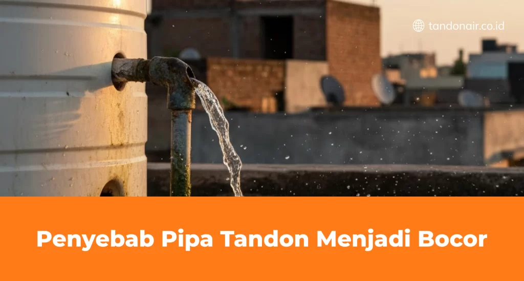 Penyebab Pipa Tandon Menjadi Bocor