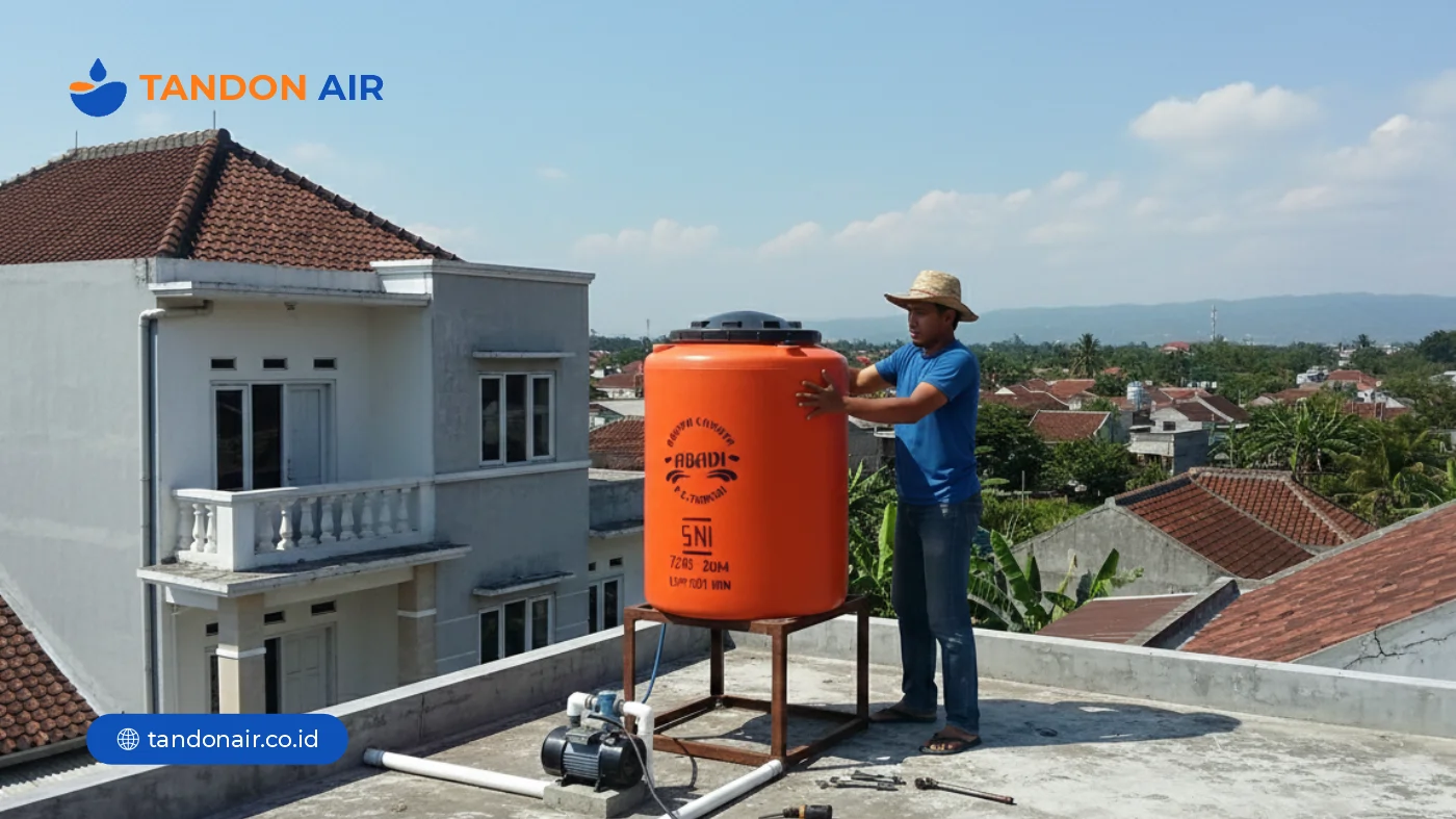 Perawatan Rutin untuk Menjaga Tandon Tetap Bersih dan Bebas Bau