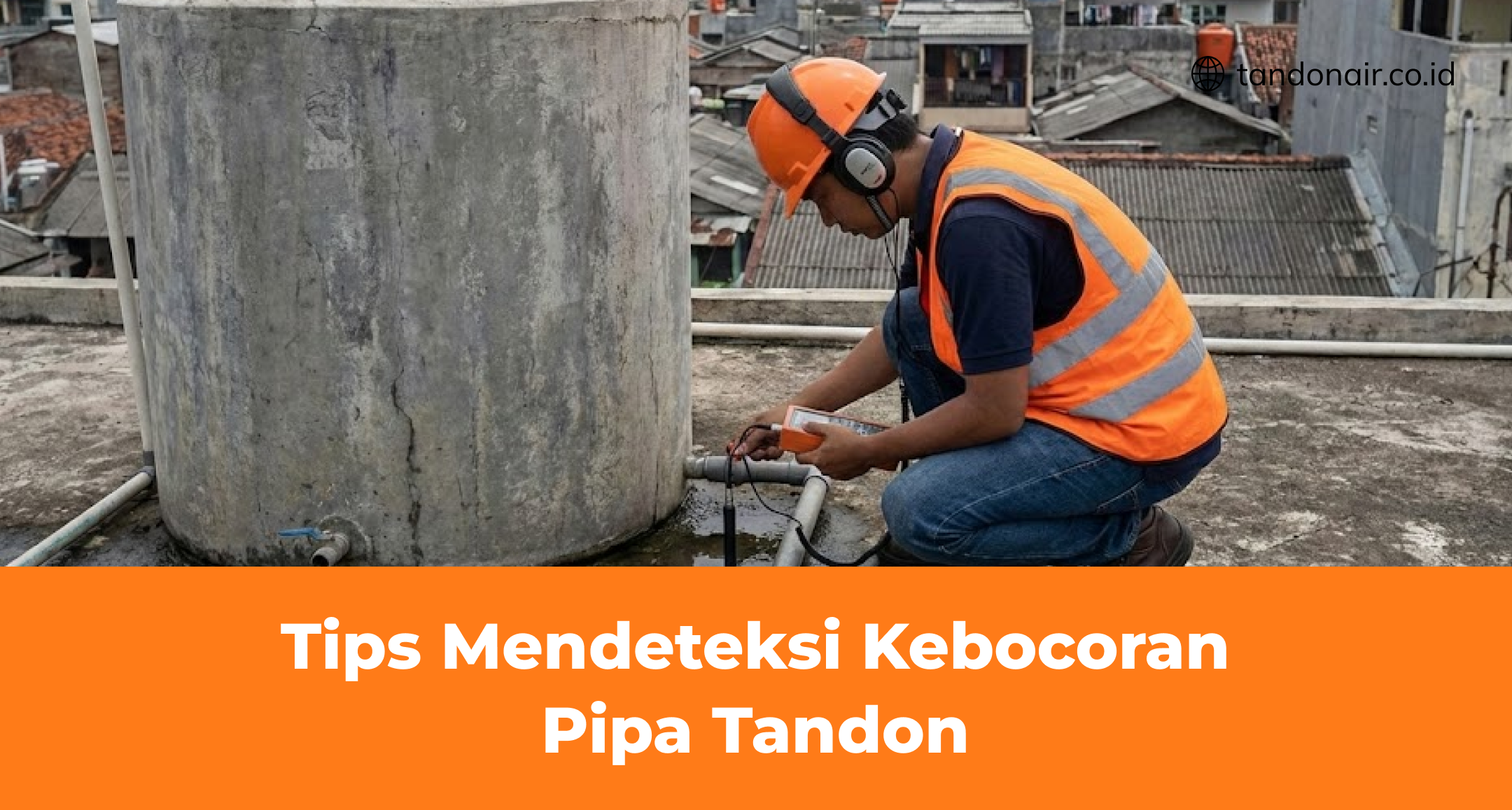 Tips Mendeteksi Kebocoran Pipa Tandon