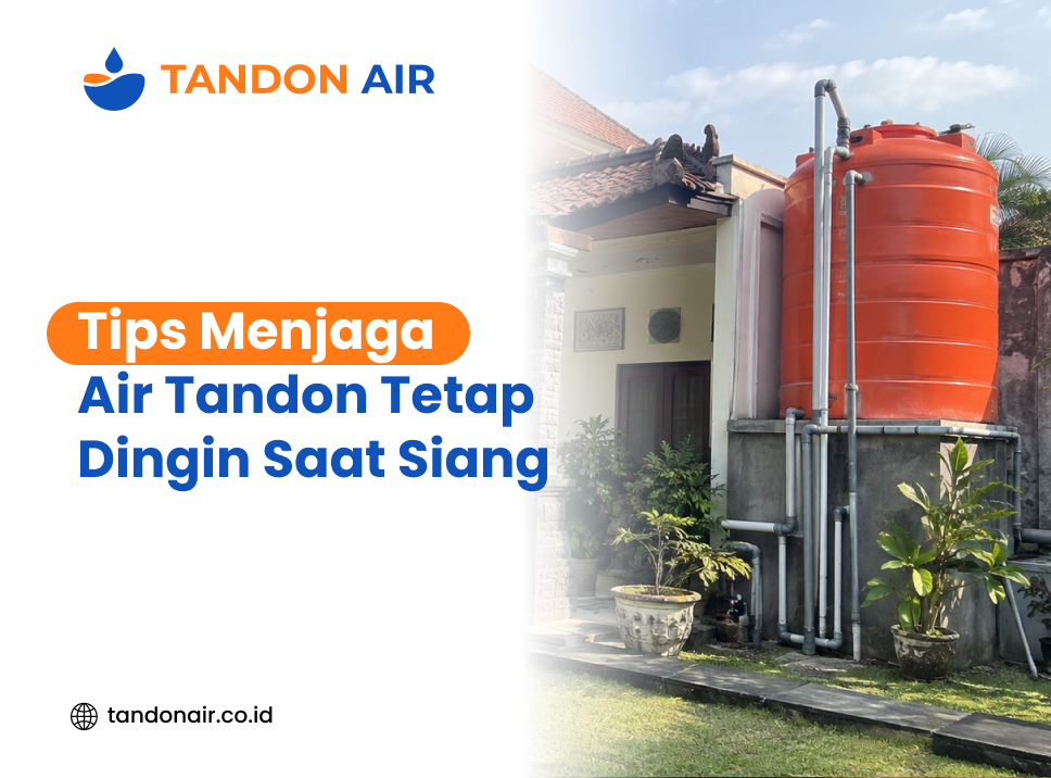 Tips Menjaga Air Tandon Tetap Dingin Saat Siang