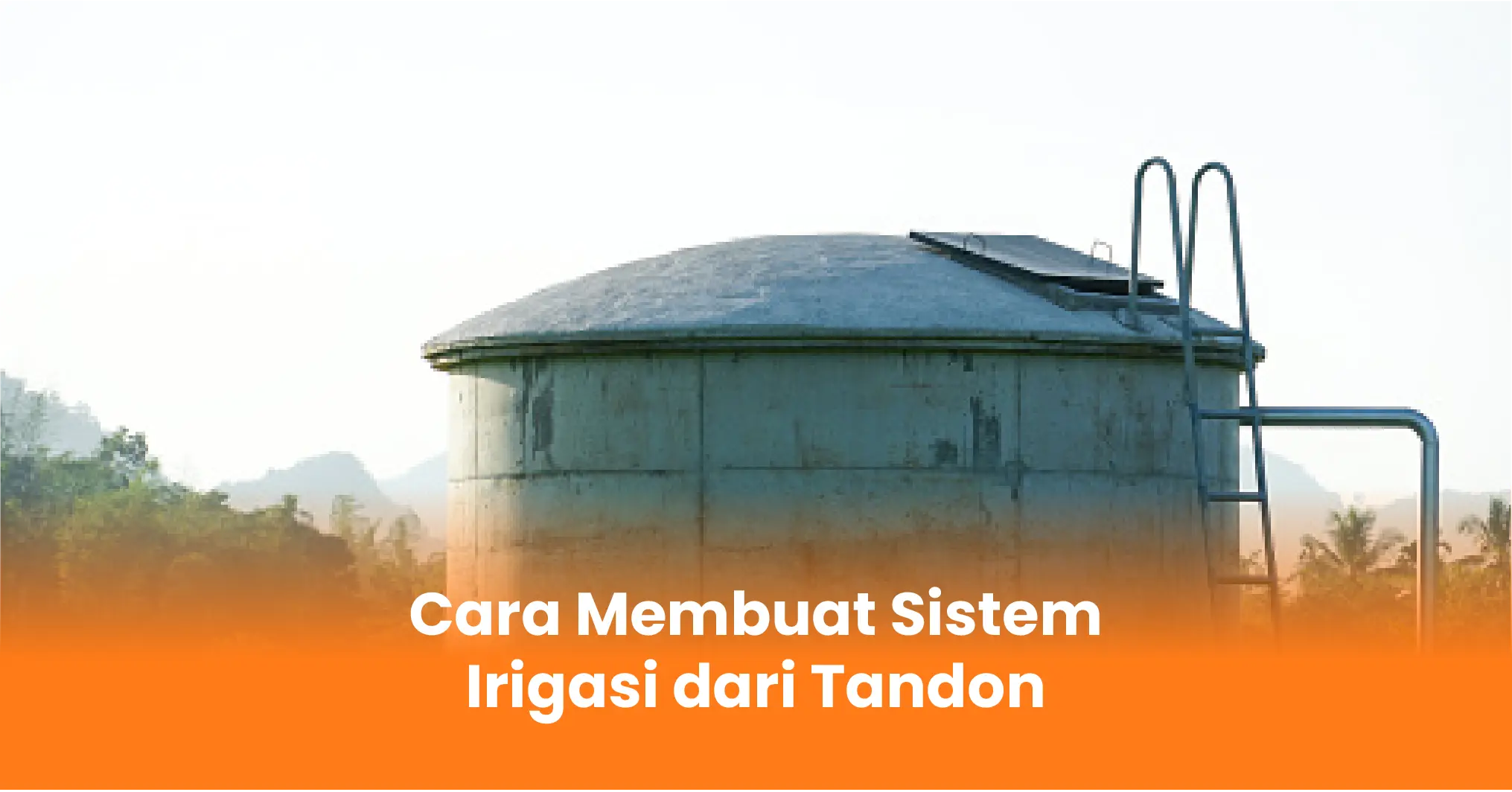 Cara Membuat Sistem Irigasi dari Tandon
