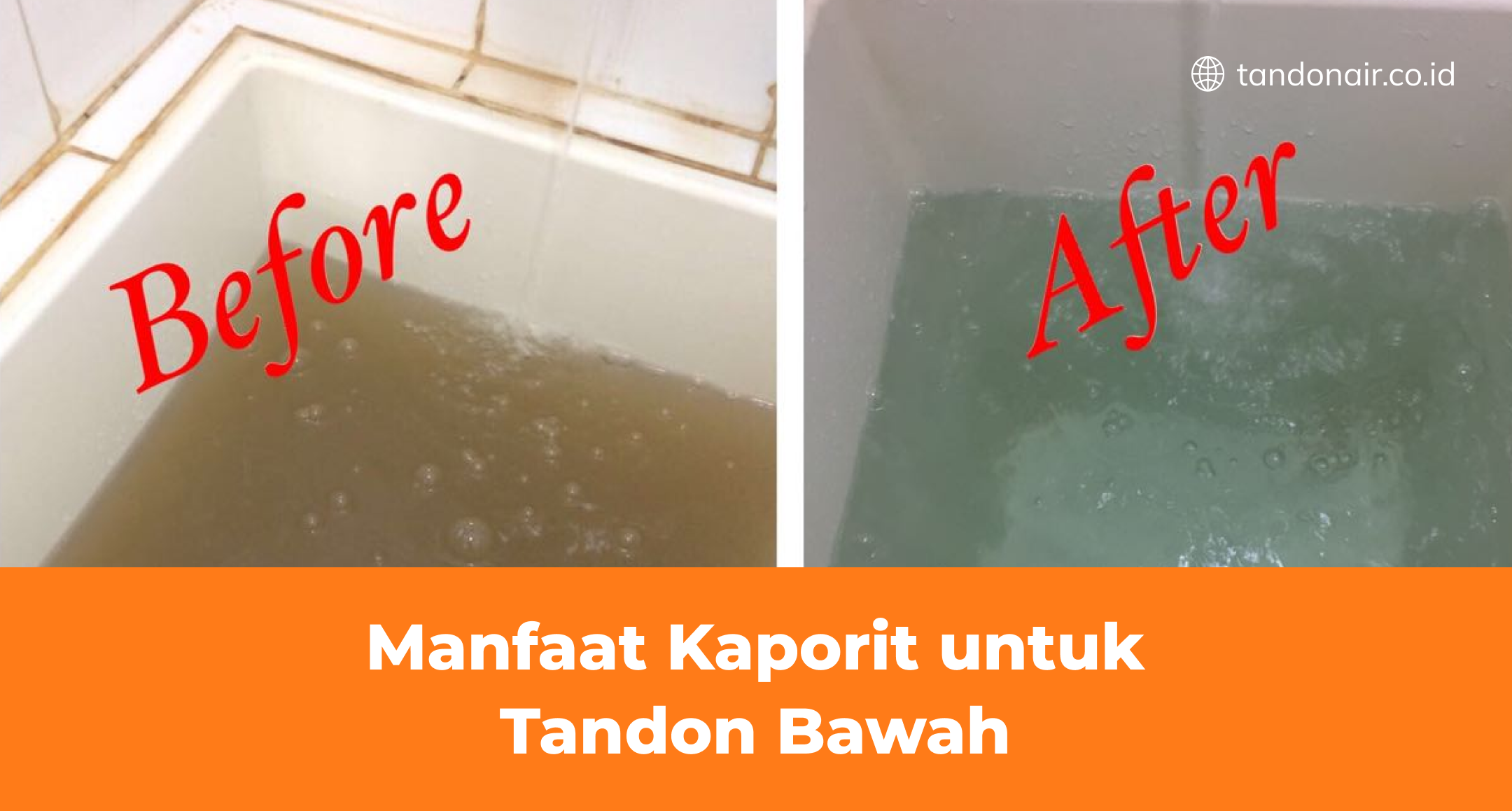 Manfaat Kaporit untuk Tandon Bawah
