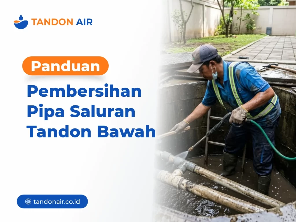 Panduan Pembersihan Pipa Saluran Tandon Bawah