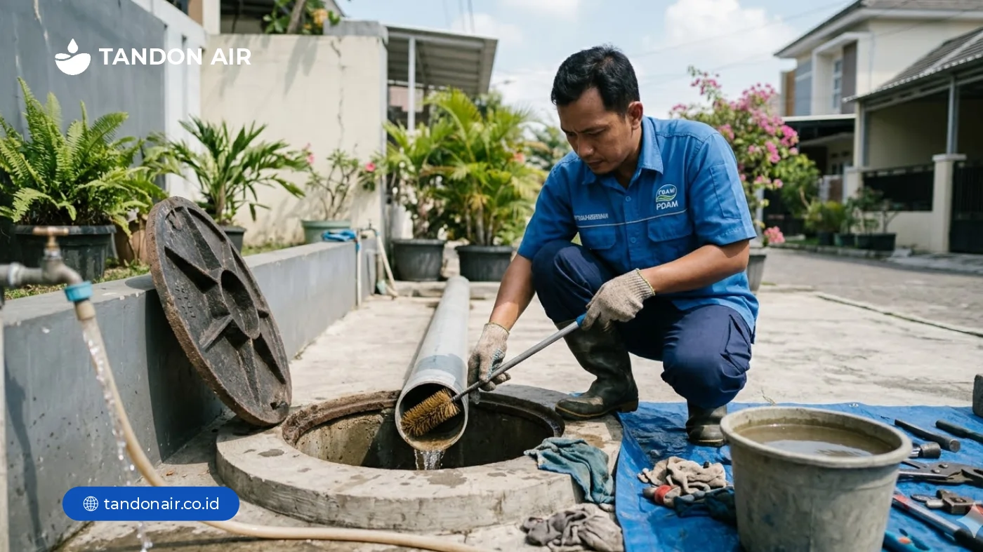 Pentingnya Membersihkan Pipa Saluran Tandon Bawah Secara Rutin