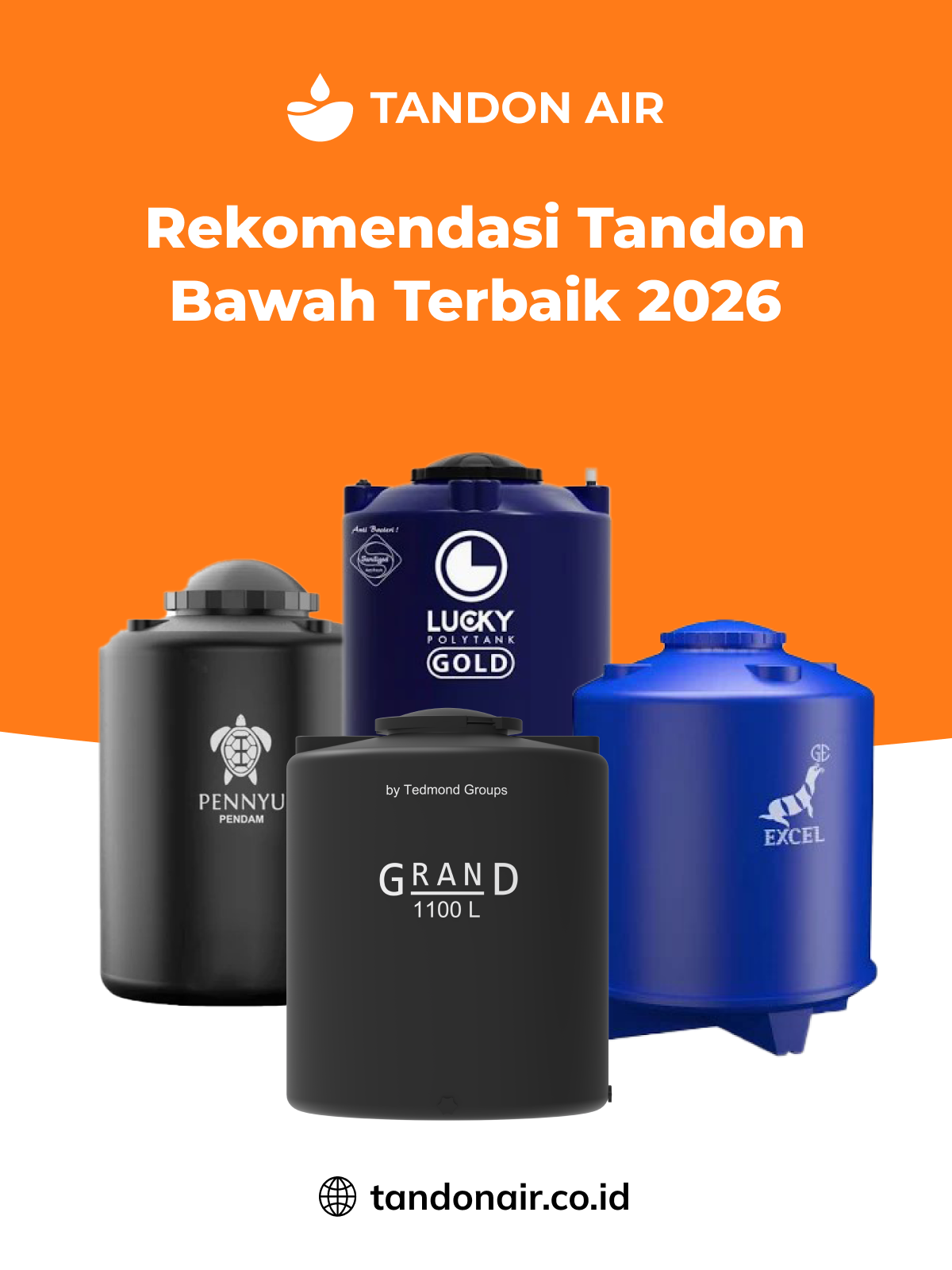 Rekomendasi Tandon Bawah Terbaik 2026