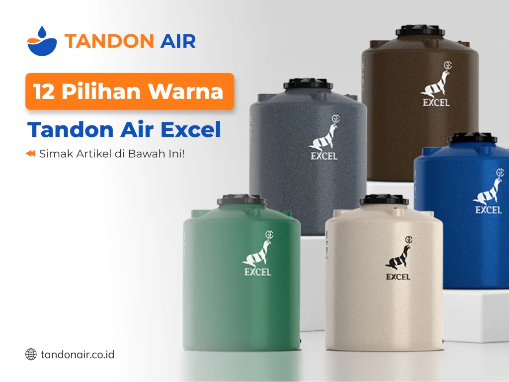 12 Pilihan Warna Tandon Air Excel