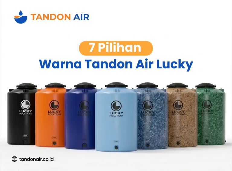 7 Pilihan Warna Tandon Air Lucky